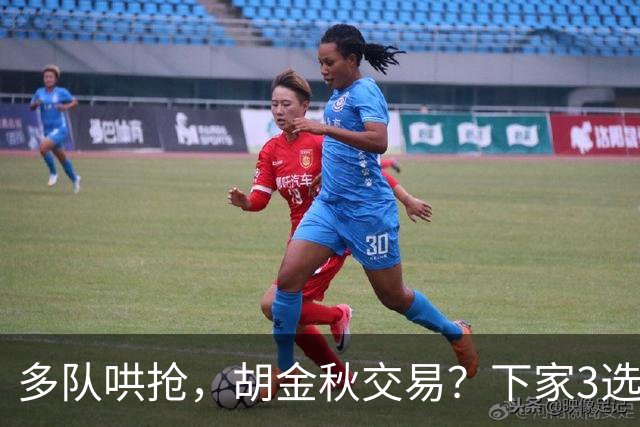 多队哄抢，胡金秋交易？下家3选1，上海热门，转会费或超张镇麟